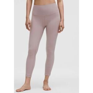 Lululemon Align Pant 28” Leggings Grey Gray Mauve Size 4
